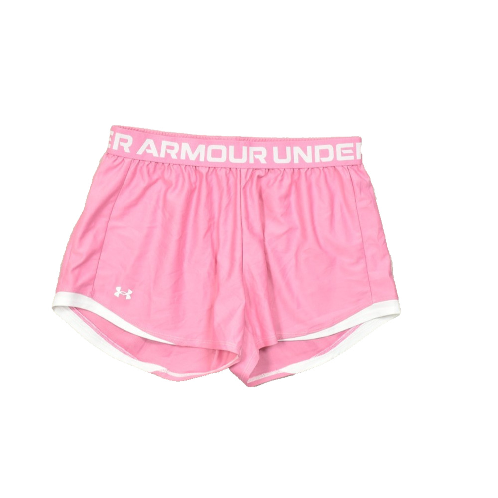 Under Armour Women's Medium Pink Play Up Shorts 3.0 Running Athletic Training M